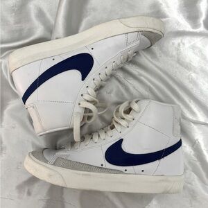 Nike Blazer with blue check